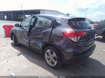 2021 Honda Hr-v Lx Gray vin: 3CZRU5H36MM724599