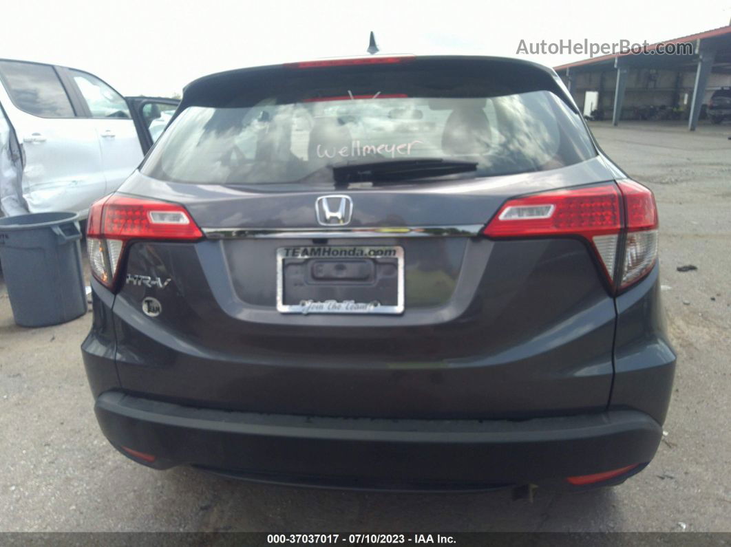 2021 Honda Hr-v Lx Gray vin: 3CZRU5H36MM724599