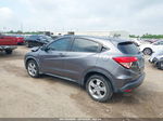 2016 Honda Hr-v Lx Gray vin: 3CZRU5H37GM723000