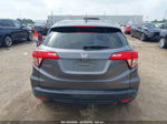 2016 Honda Hr-v Lx Gray vin: 3CZRU5H37GM723000