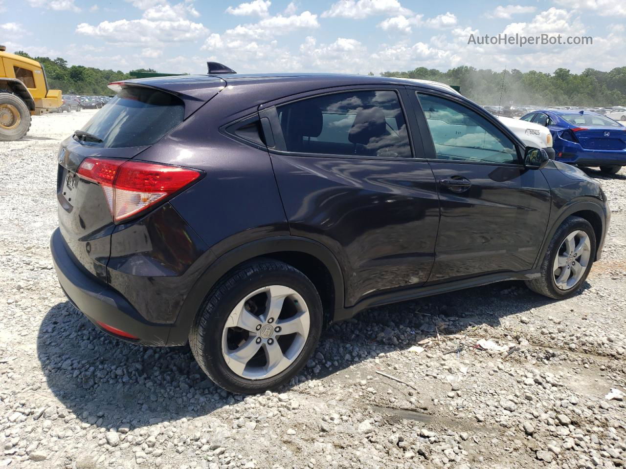 2016 Honda Hr-v Lx Charcoal vin: 3CZRU5H37GM745742