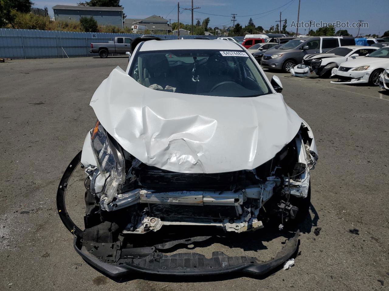 2017 Honda Hr-v Lx White vin: 3CZRU5H37HM703850