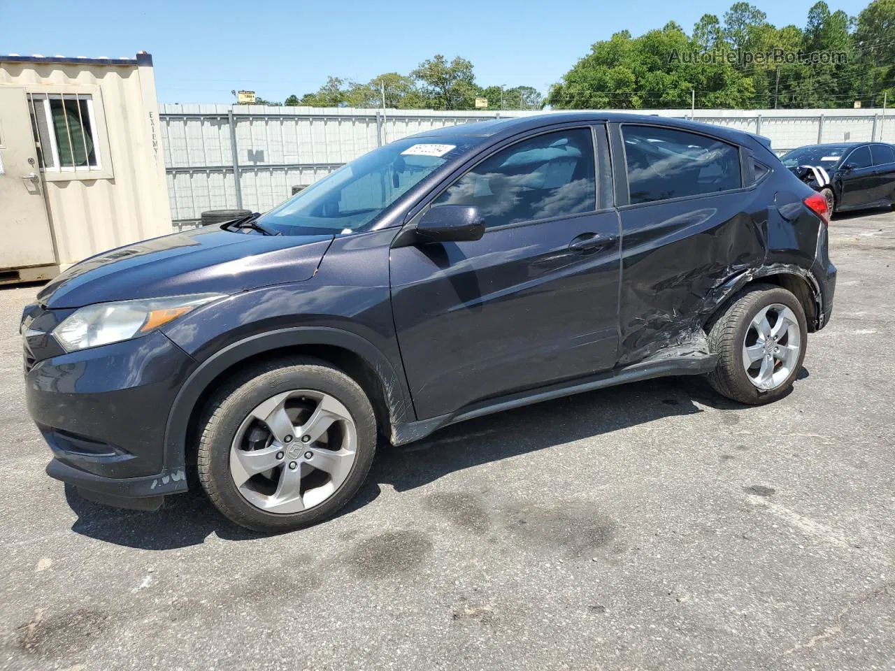 2017 Honda Hr-v Lx Charcoal vin: 3CZRU5H37HM708546