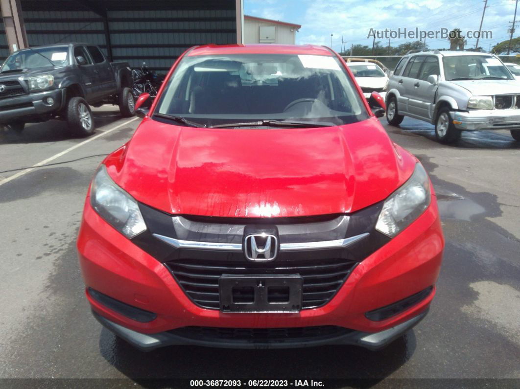 2017 Honda Hr-v Lx Red vin: 3CZRU5H37HM714122