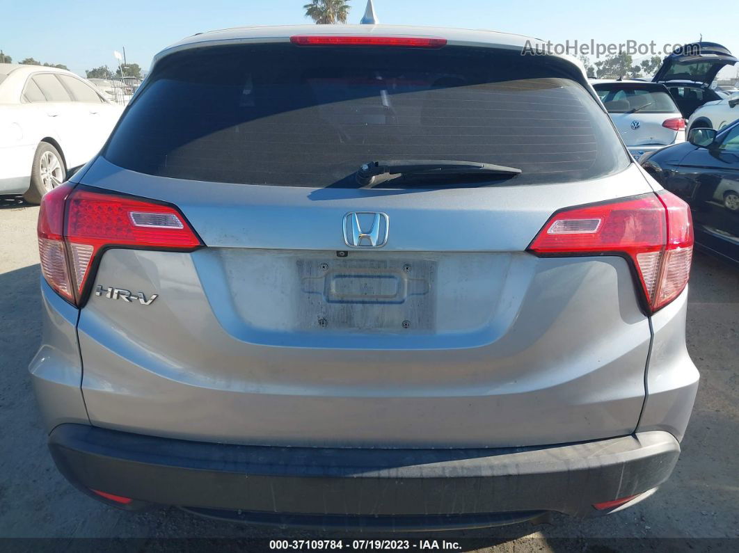 2018 Honda Hr-v Lx Silver vin: 3CZRU5H37JM715731