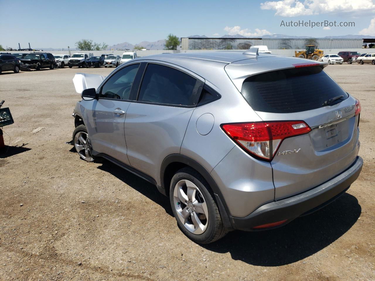 2021 Honda Hr-v Lx Silver vin: 3CZRU5H37MM709464