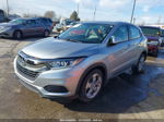 2021 Honda Hr-v 2wd Lx Silver vin: 3CZRU5H37MM722358