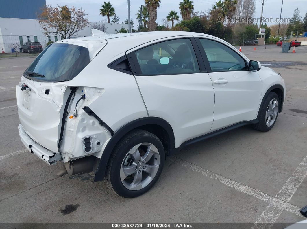 2021 Honda Hr-v 2wd Lx White vin: 3CZRU5H37MM727902