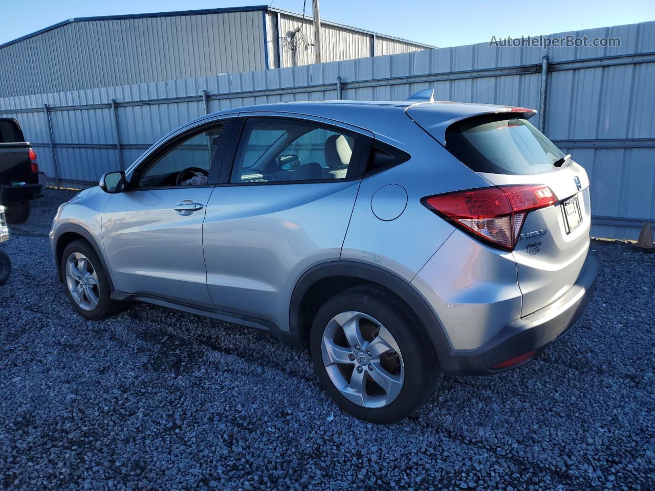 2016 Honda Hr-v Lx Silver vin: 3CZRU5H38GM707226