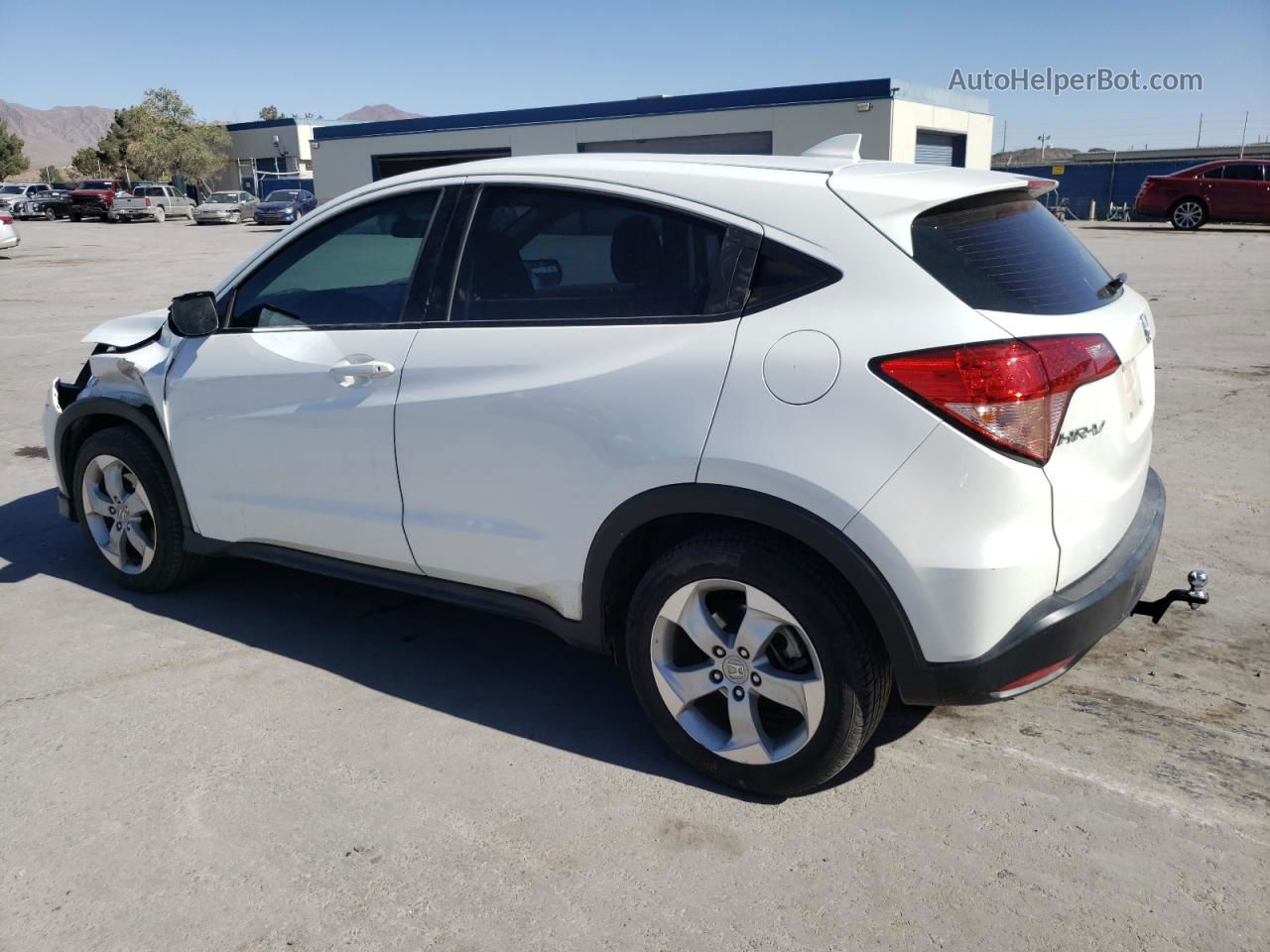 2016 Honda Hr-v Lx White vin: 3CZRU5H38GM721952