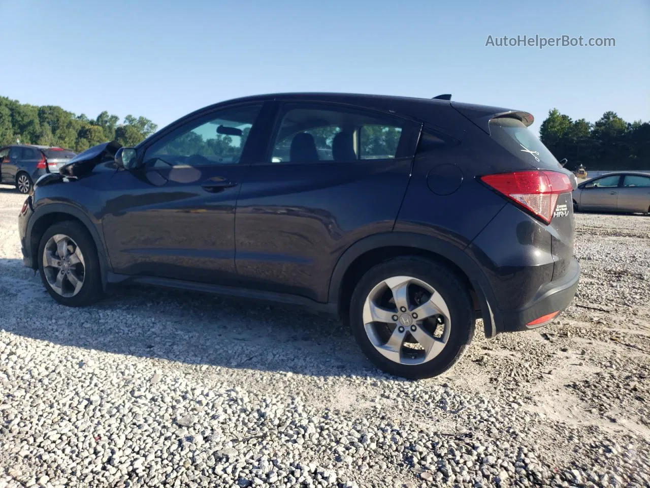 2018 Honda Hr-v Lx Black vin: 3CZRU5H38JM722722