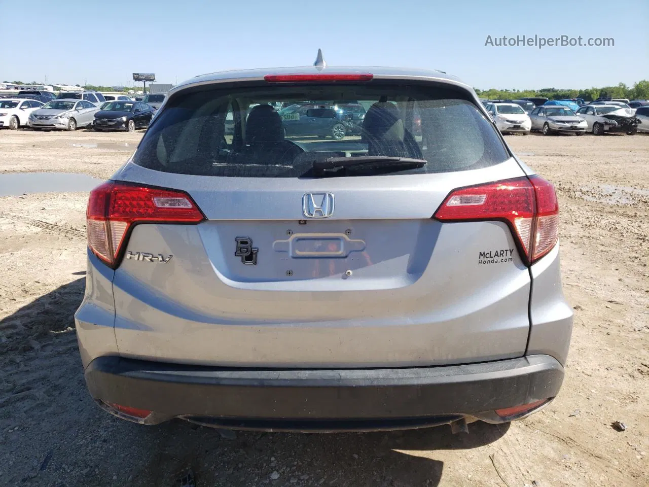 2018 Honda Hr-v Lx Silver vin: 3CZRU5H38JM723367