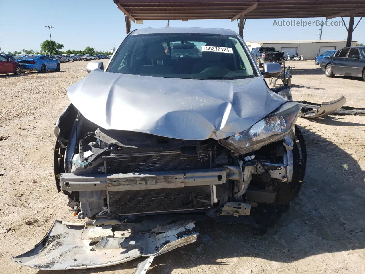 2018 Honda Hr-v Lx Silver vin: 3CZRU5H38JM723367