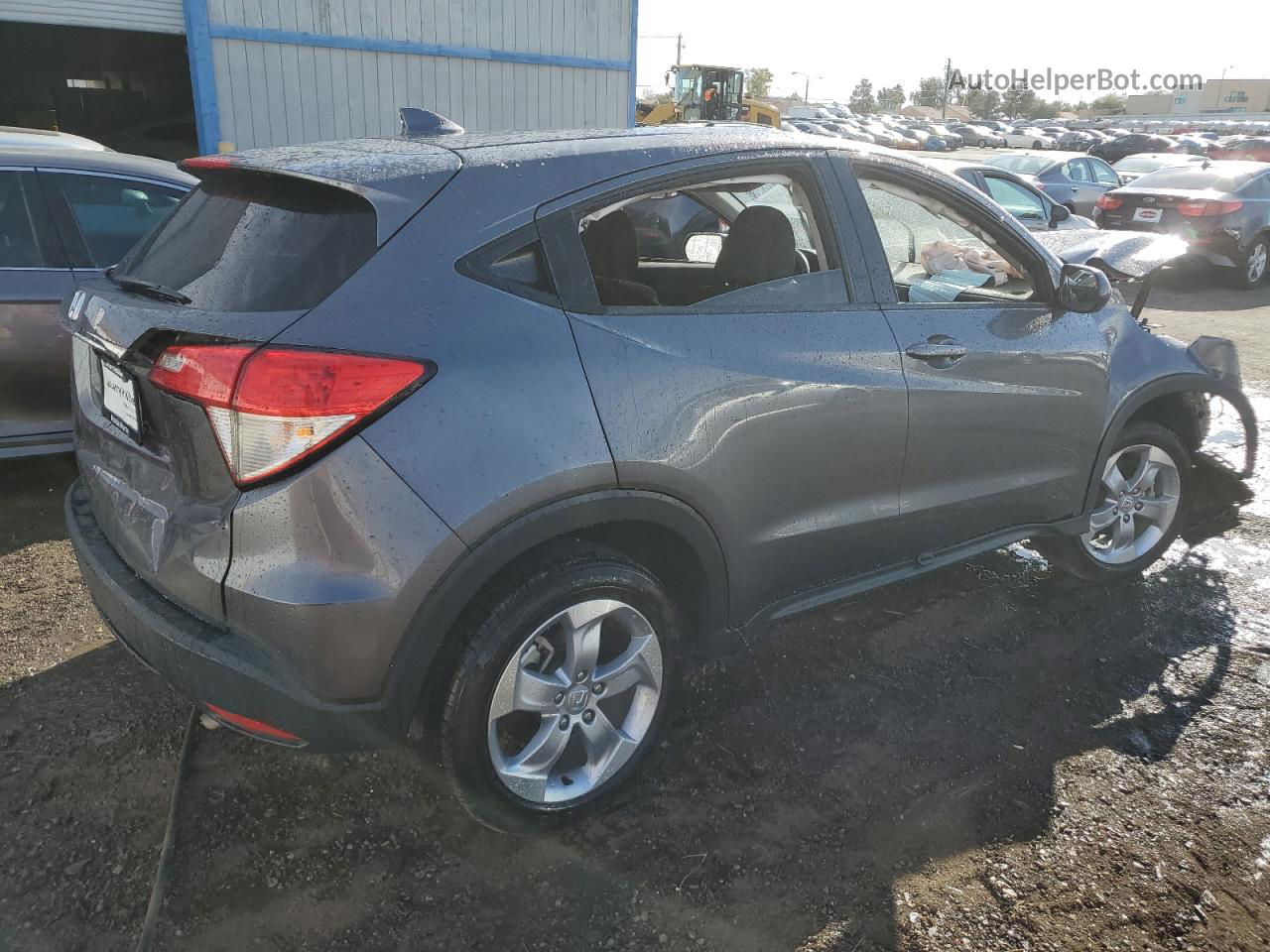 2021 Honda Hr-v Lx Charcoal vin: 3CZRU5H38MM706248