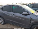 2021 Honda Hr-v 2wd Lx Gray vin: 3CZRU5H38MM709330