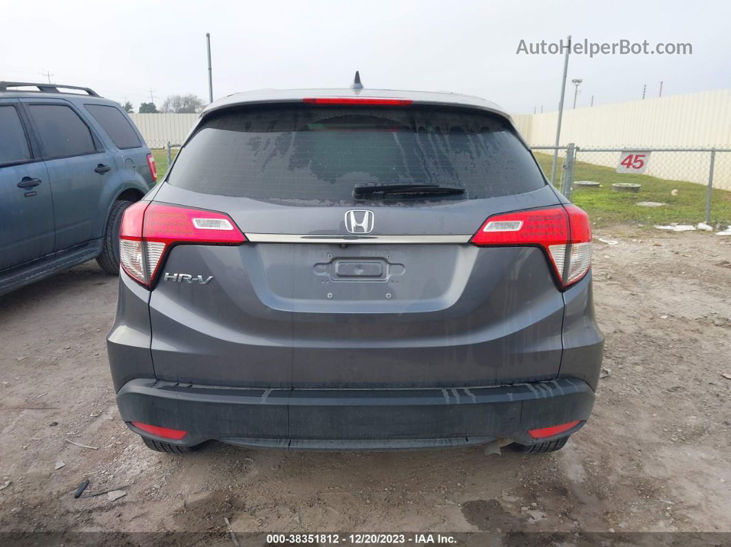 2021 Honda Hr-v 2wd Lx Gray vin: 3CZRU5H38MM709330