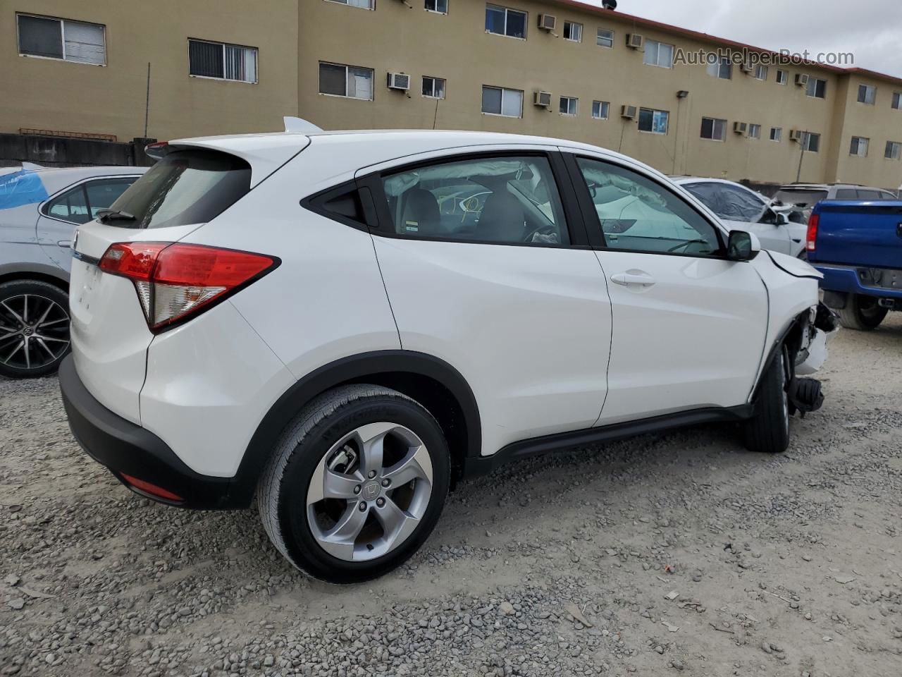 2021 Honda Hr-v Lx White vin: 3CZRU5H38MM712986