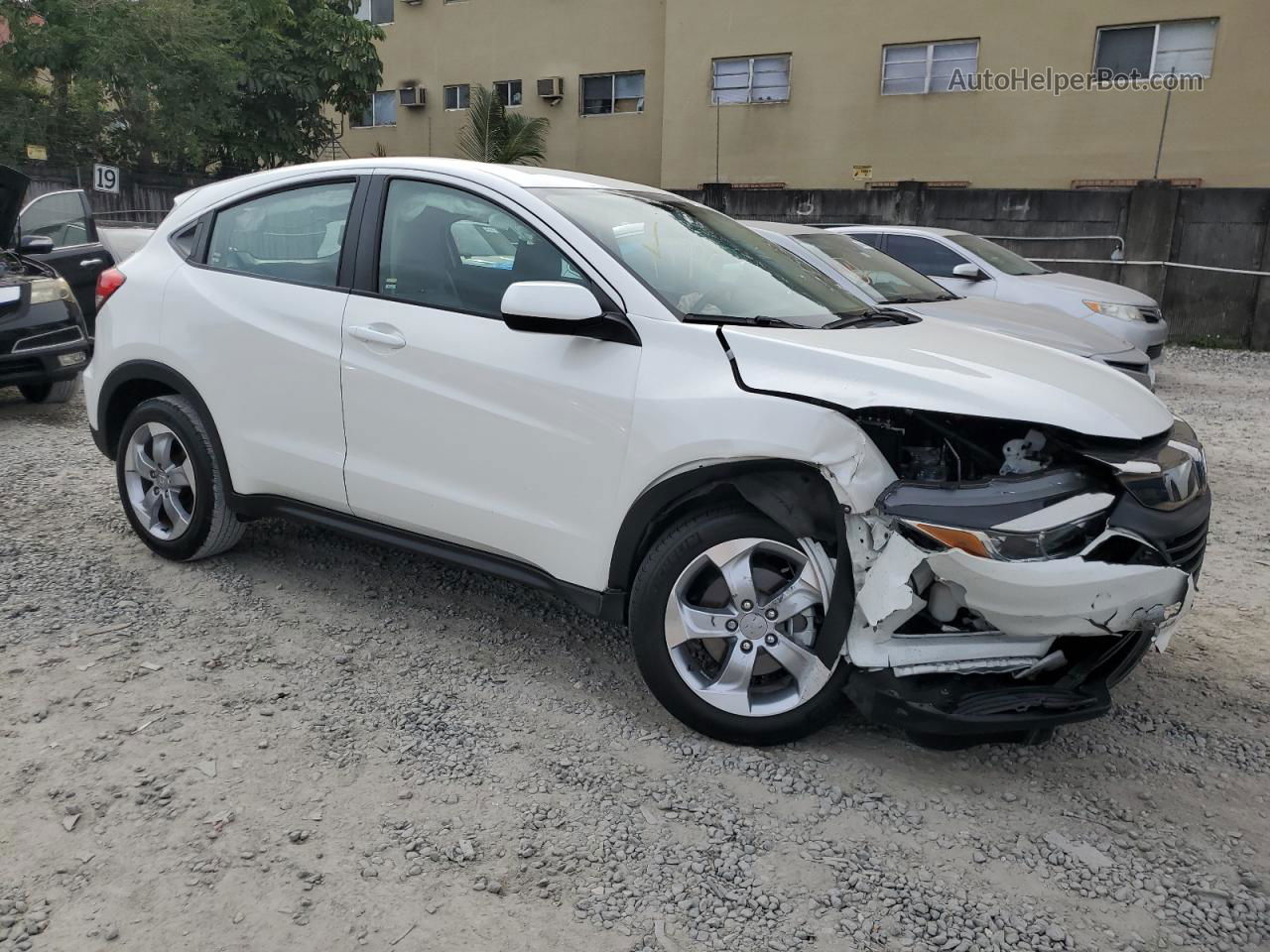 2021 Honda Hr-v Lx Белый vin: 3CZRU5H38MM712986