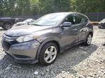 2016 Honda Hr-v Lx Gray vin: 3CZRU5H39GM722849