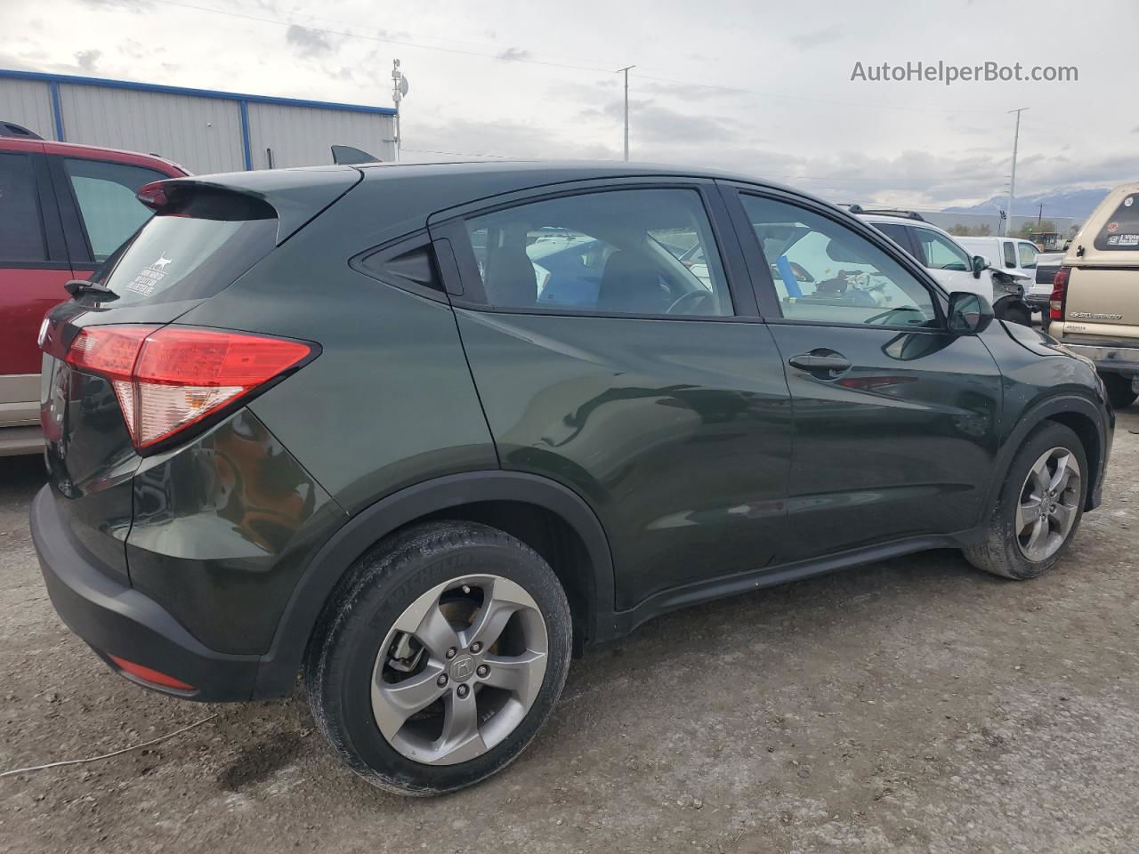 2017 Honda Hr-v Lx Green vin: 3CZRU5H39HG702701