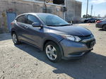 2017 Honda Hr-v Lx Gray vin: 3CZRU5H39HM706782