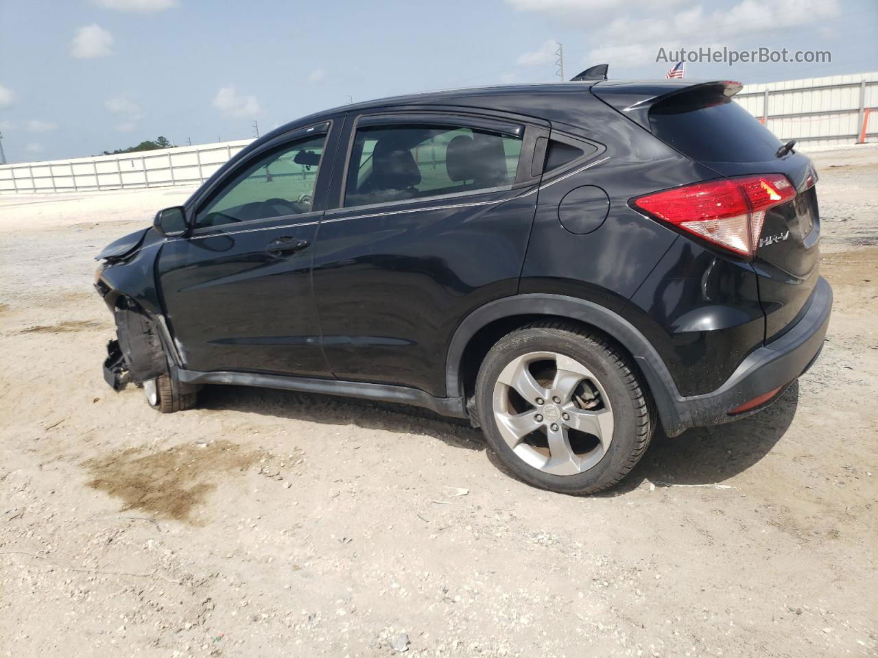 2018 Honda Hr-v Lx Black vin: 3CZRU5H39JM705699