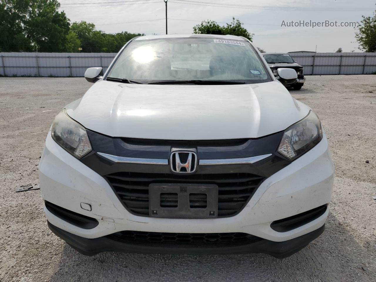 2018 Honda Hr-v Lx White vin: 3CZRU5H39JM716931