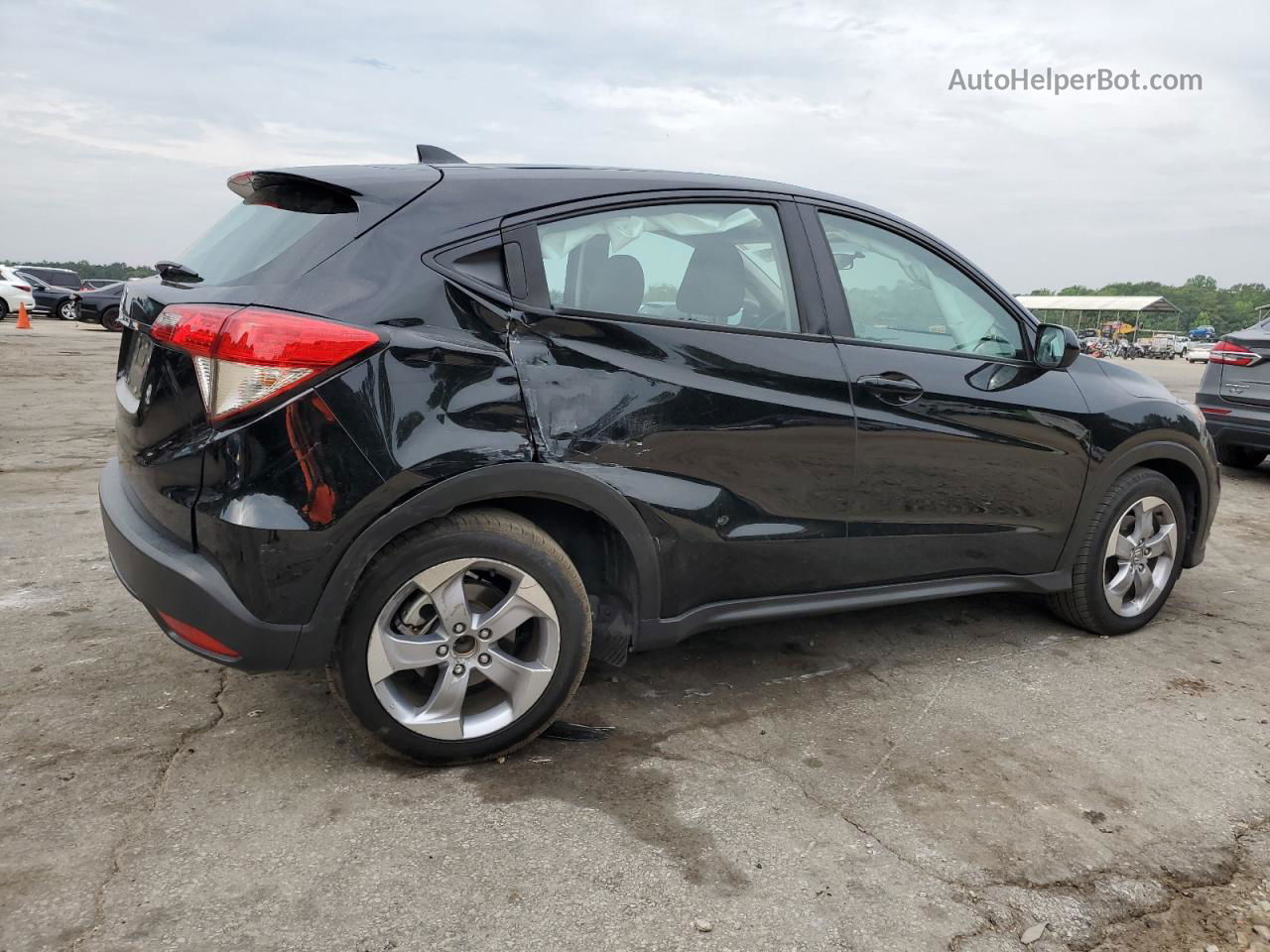 2019 Honda Hr-v Lx Черный vin: 3CZRU5H39KG708859