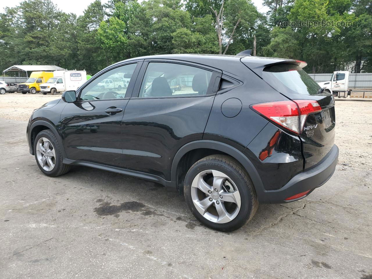 2019 Honda Hr-v Lx Черный vin: 3CZRU5H39KG708859