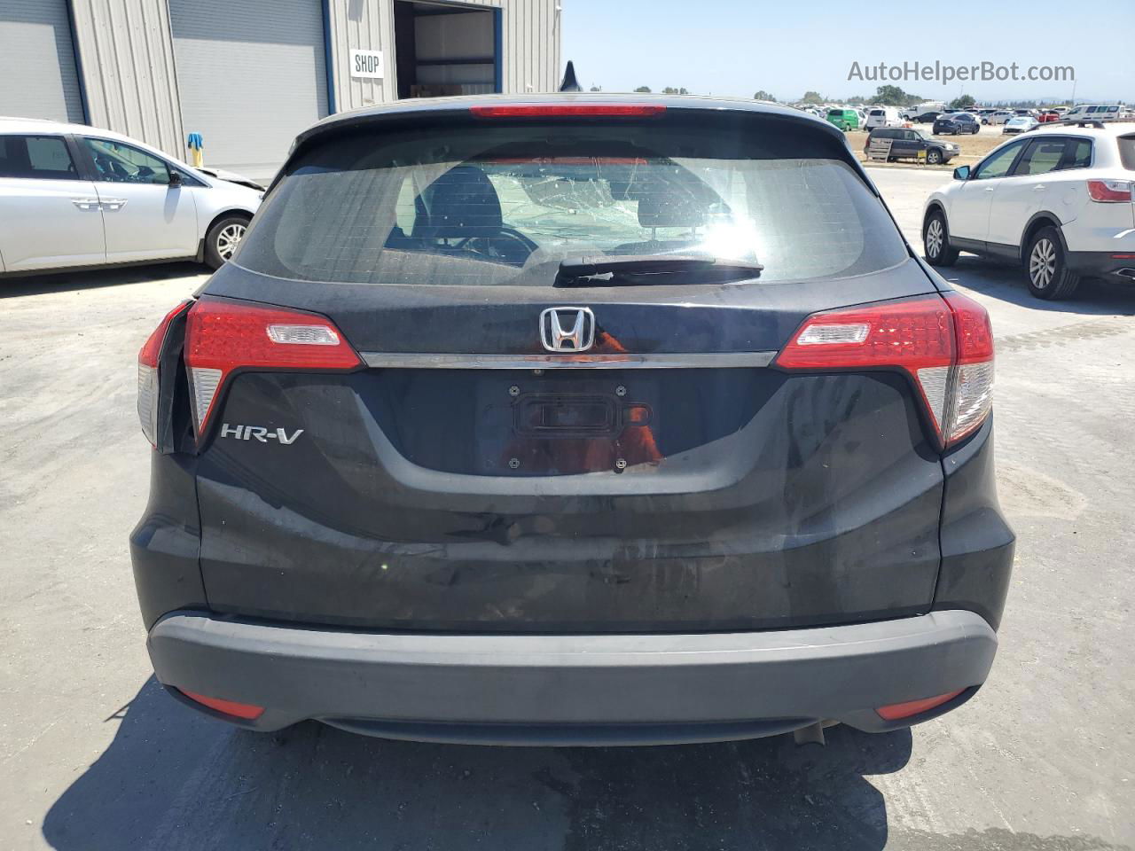 2019 Honda Hr-v Lx Black vin: 3CZRU5H39KG713351