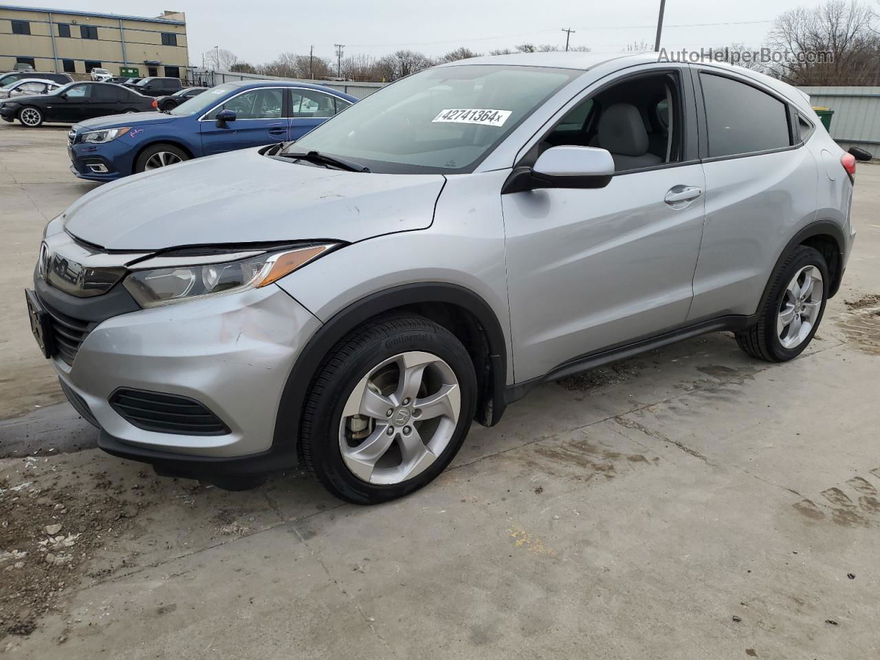 2019 Honda Hr-v Lx Silver vin: 3CZRU5H39KG716122