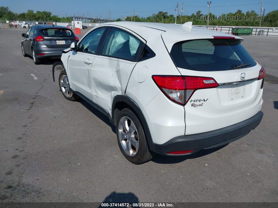 2021 Honda Hr-v 2wd Lx White vin: 3CZRU5H39MM704346