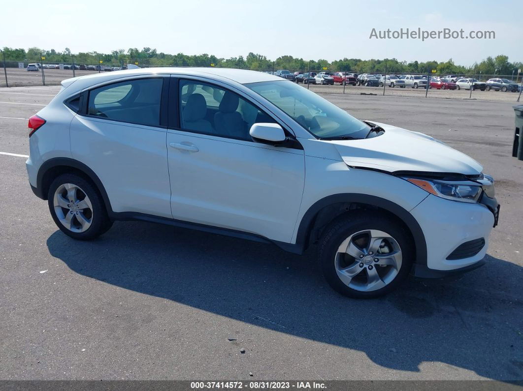 2021 Honda Hr-v 2wd Lx White vin: 3CZRU5H39MM704346