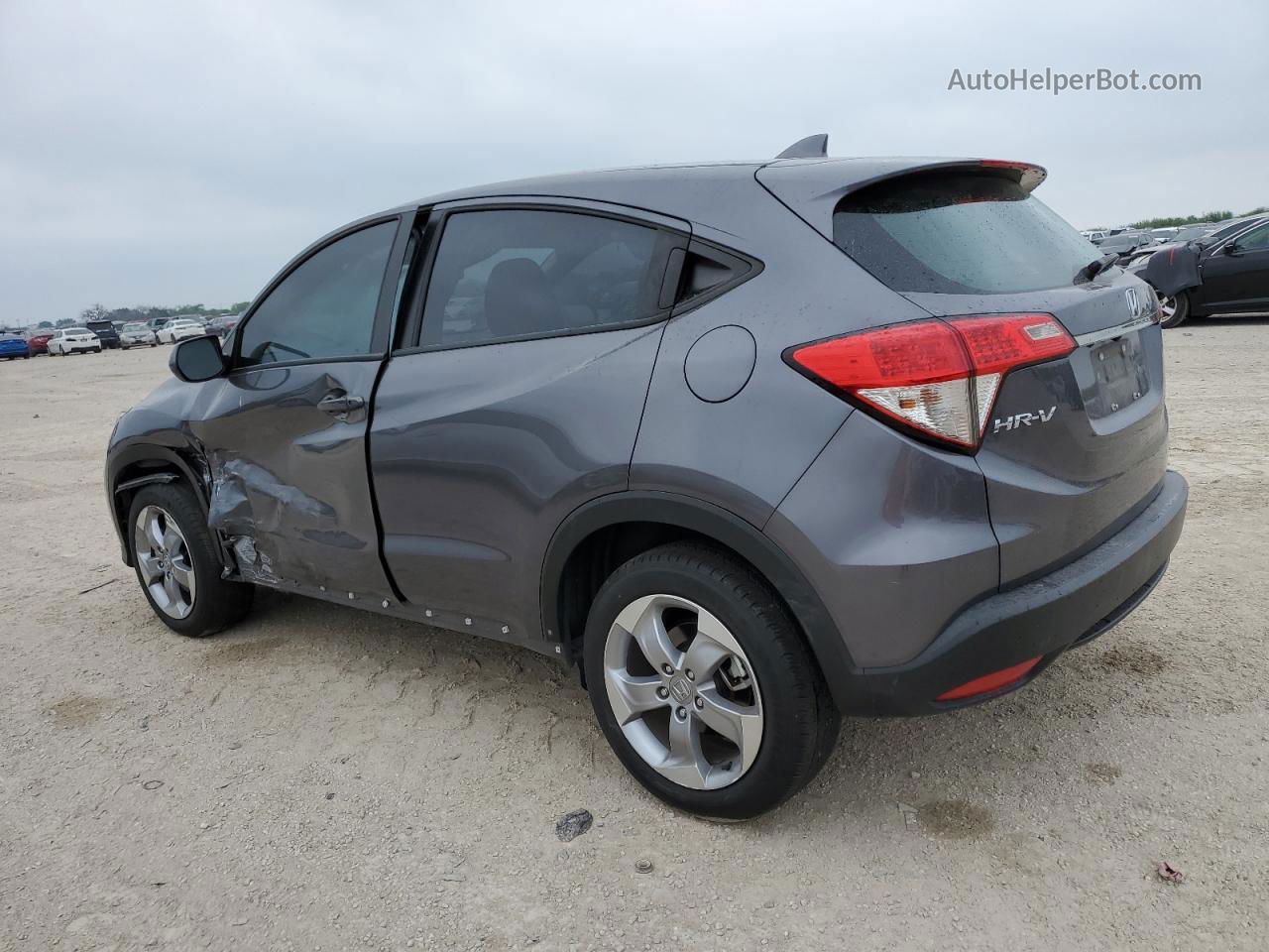 2021 Honda Hr-v Lx Charcoal vin: 3CZRU5H39MM714942