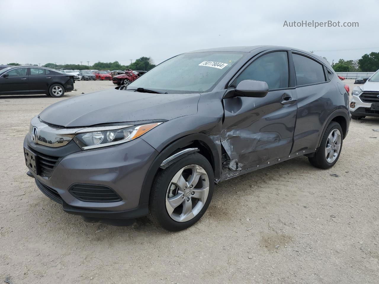 2021 Honda Hr-v Lx Угольный vin: 3CZRU5H39MM714942