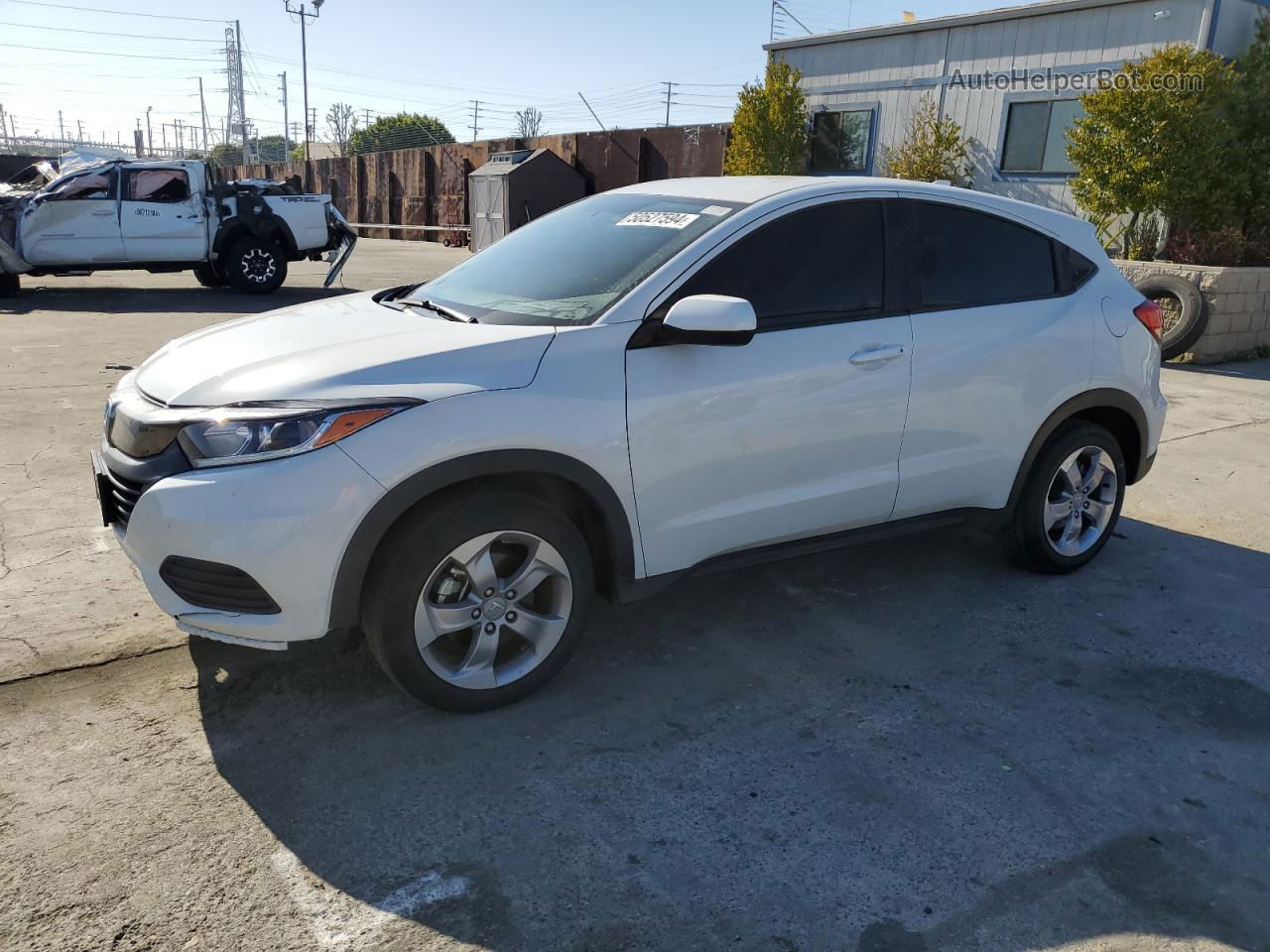 2021 Honda Hr-v Lx White vin: 3CZRU5H39MM726072