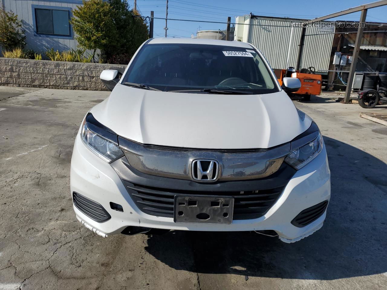 2021 Honda Hr-v Lx White vin: 3CZRU5H39MM726072