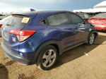 2016 Honda Hr-v Lx Blue vin: 3CZRU5H3XGM716171