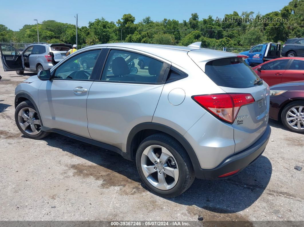 2016 Honda Hr-v Lx Silver vin: 3CZRU5H3XGM719779