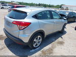 2016 Honda Hr-v Lx Silver vin: 3CZRU5H3XGM719779