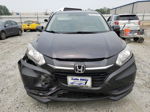 2016 Honda Hr-v Lx Gray vin: 3CZRU5H3XGM722858