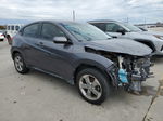 2017 Honda Hr-v Lx Gray vin: 3CZRU5H3XHG700505