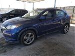 2017 Honda Hr-v Lx Blue vin: 3CZRU5H3XHG703145