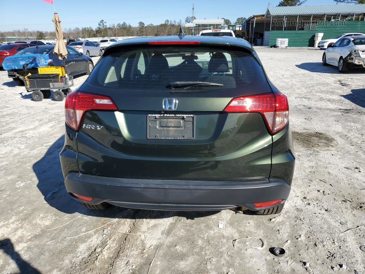 2017 Honda Hr-v Lx Green vin: 3CZRU5H3XHM703017