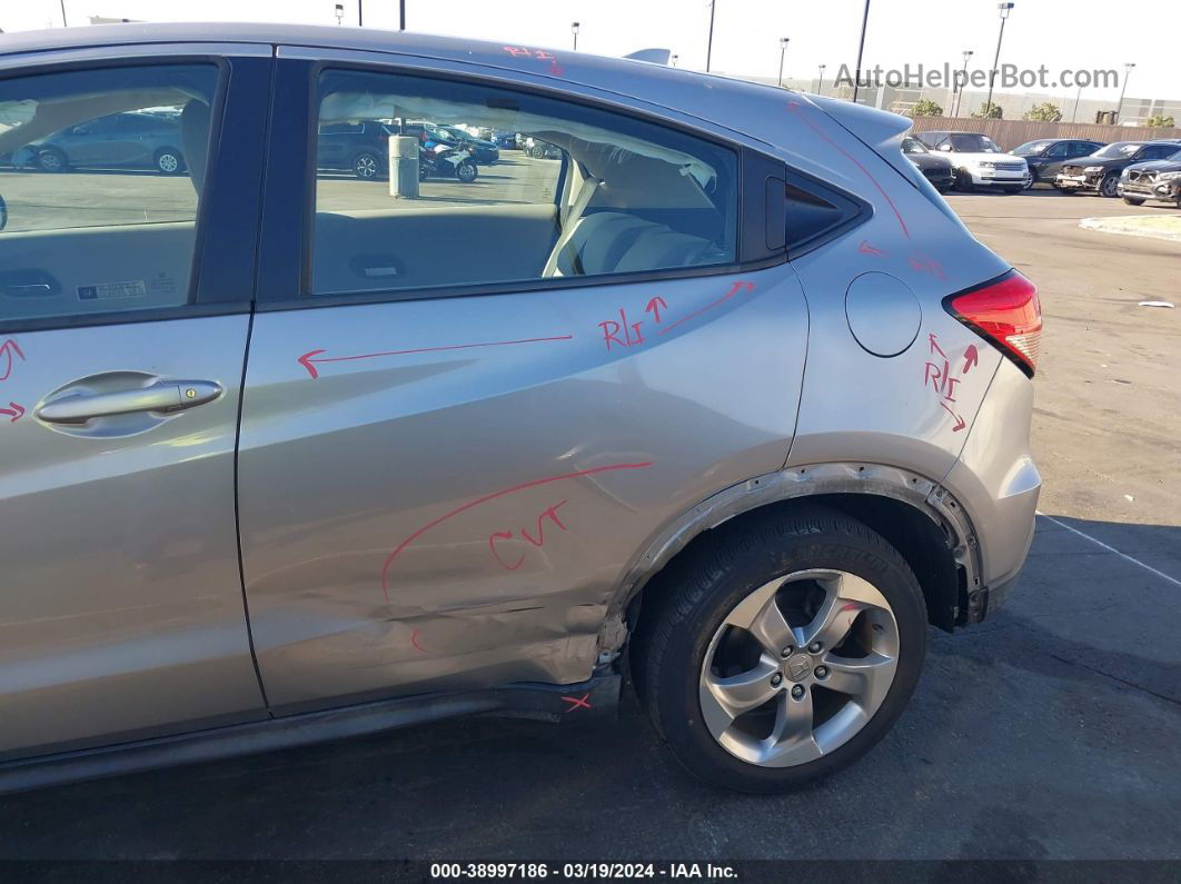 2017 Honda Hr-v Lx Blue vin: 3CZRU5H3XHM704586