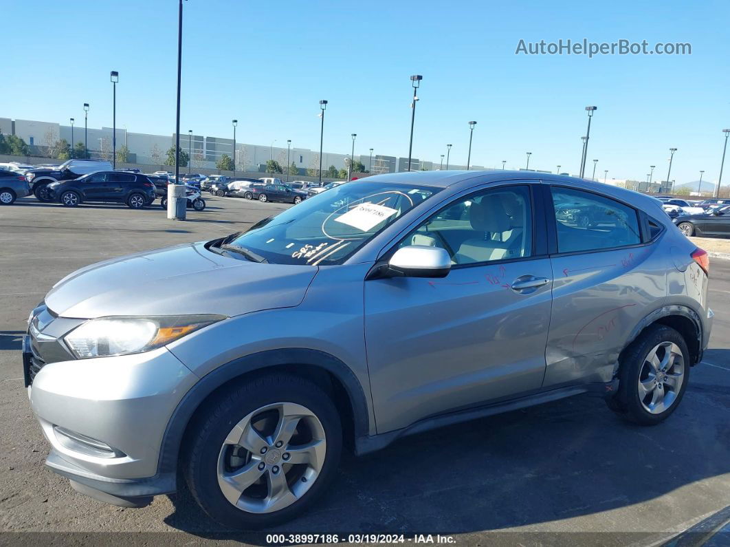 2017 Honda Hr-v Lx Blue vin: 3CZRU5H3XHM704586