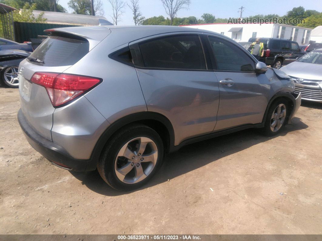 2018 Honda Hr-v Lx Silver vin: 3CZRU5H3XJM720292