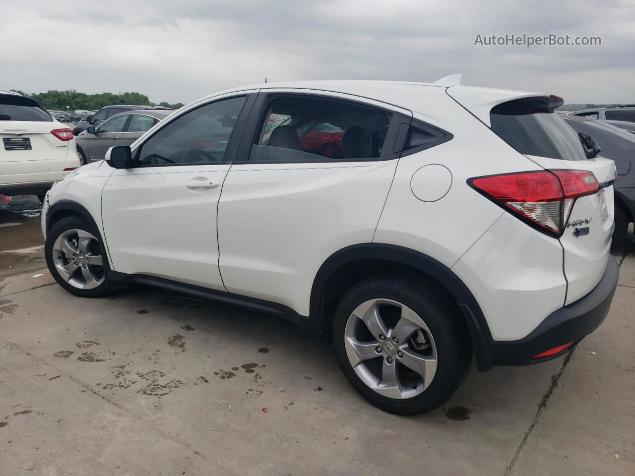 2021 Honda Hr-v Lx White vin: 3CZRU5H3XMM707255