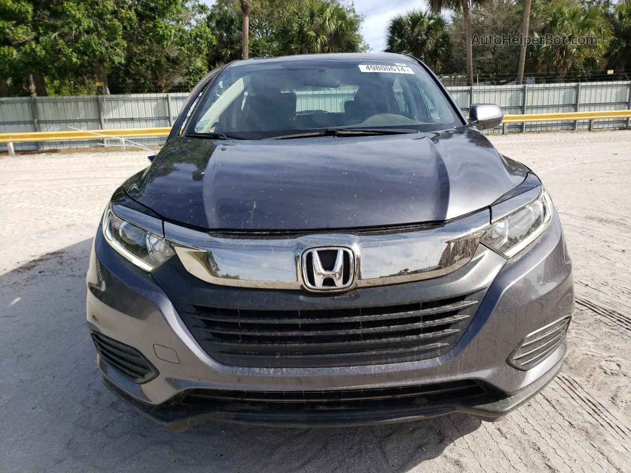 2021 Honda Hr-v Lx Gray vin: 3CZRU5H3XMM721513