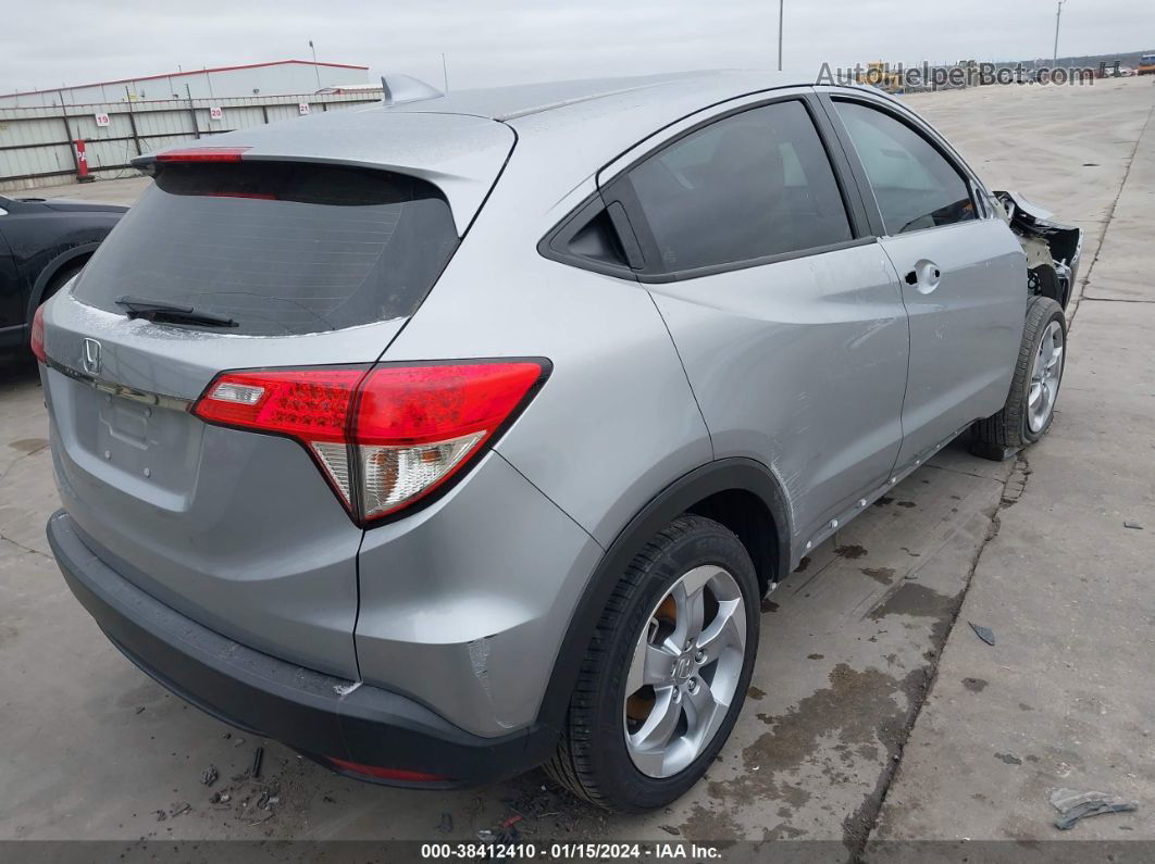 2021 Honda Hr-v 2wd Lx Silver vin: 3CZRU5H3XMM725626